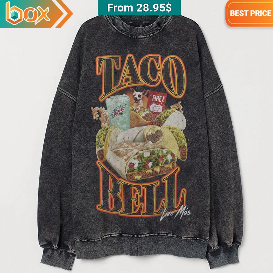 Vintage Taco Bell 90s Bootleg T Shirt Longsleeve 1 124.jpg