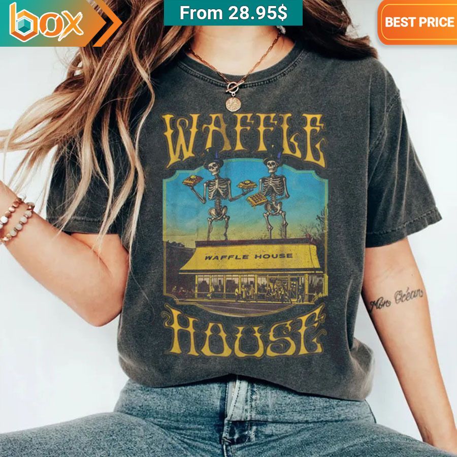 Waffle House Grateful Dead Lot T Shirt, Longsleeve Nice Shot Bro