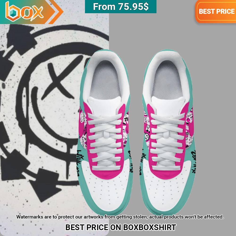 Blink 182 Pattern Air Force 1 How did you always manage to smile so well?