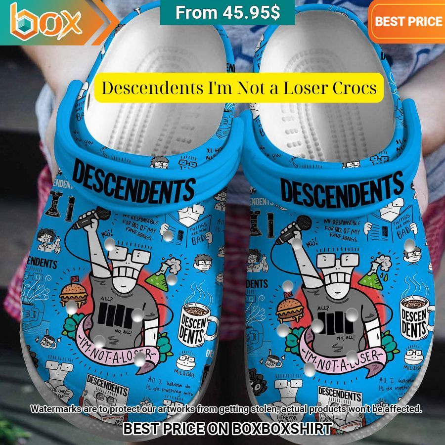 Descendents I'm Not a Loser Crocs You are always best dear