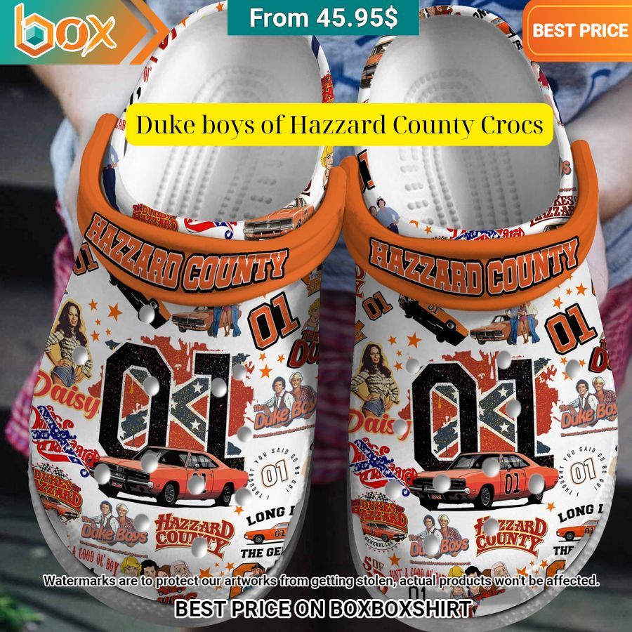 Duke boys of Hazzard County Crocs Radiant and glowing Pic dear