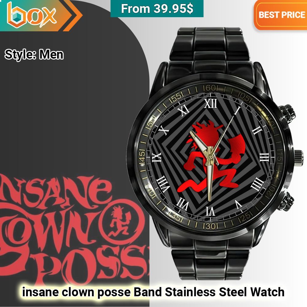 Insane Clown Posse Band Stainless Steel Watch 32