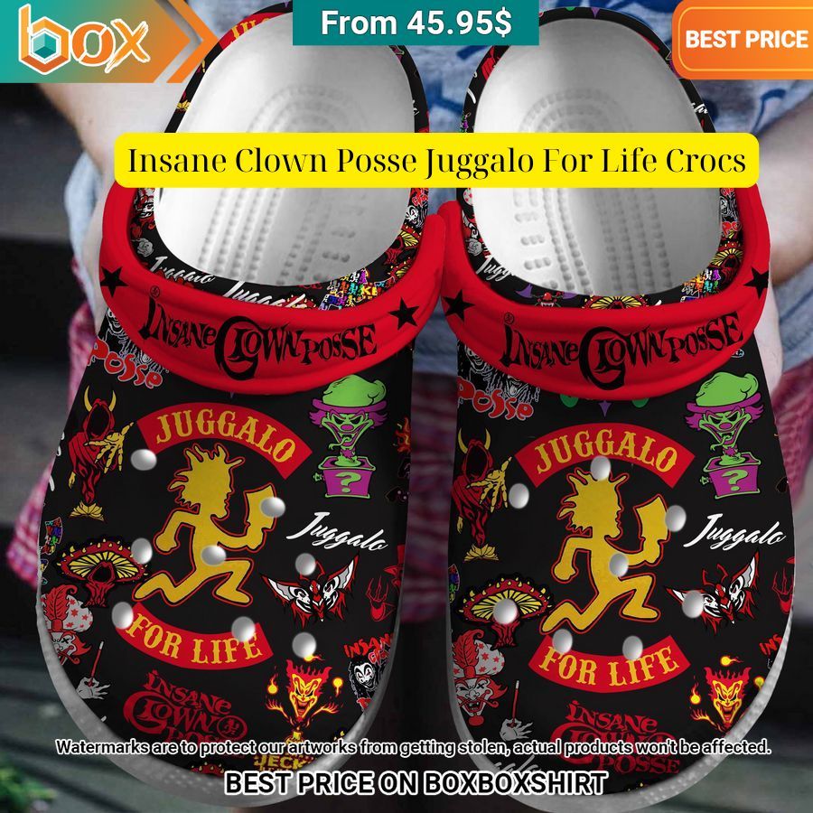 Insane Clown Posse Juggalo For Life Crocs I like your hairstyle