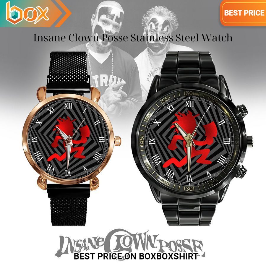 Insane Clown Posse Stainless Steel Watch You look different and cute