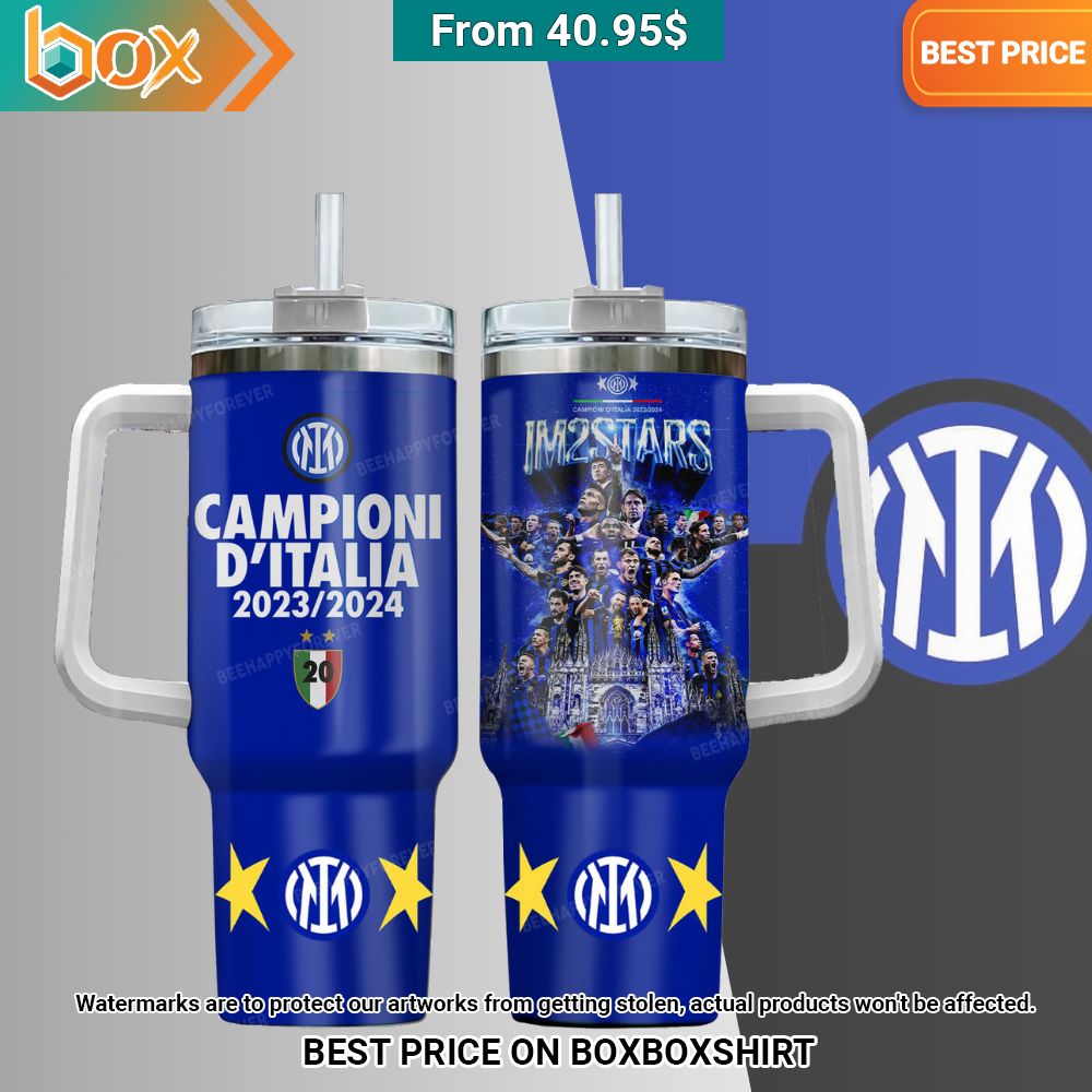 Internazionale Milan Campioni D'italia 2023 2024 Tumbler Good one dear