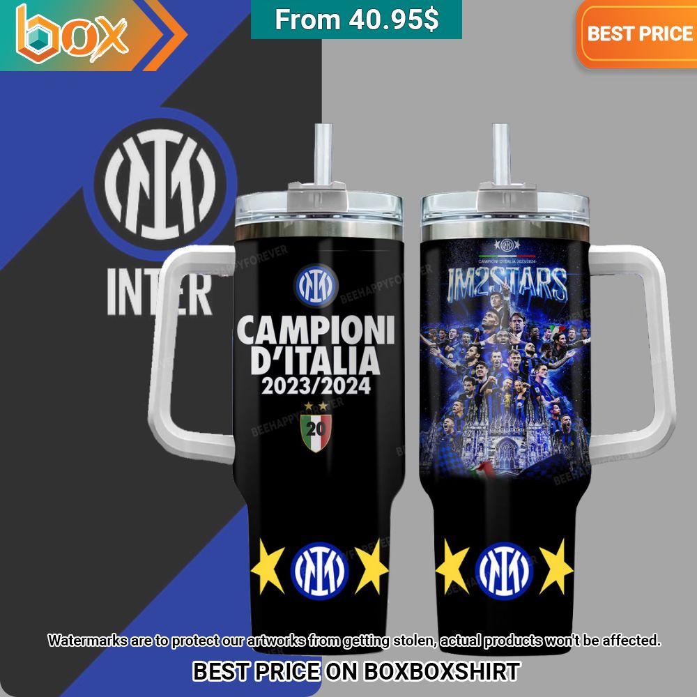 Internazionale Milan Campioni D'italia 2023 2024 Tumbler Good look mam