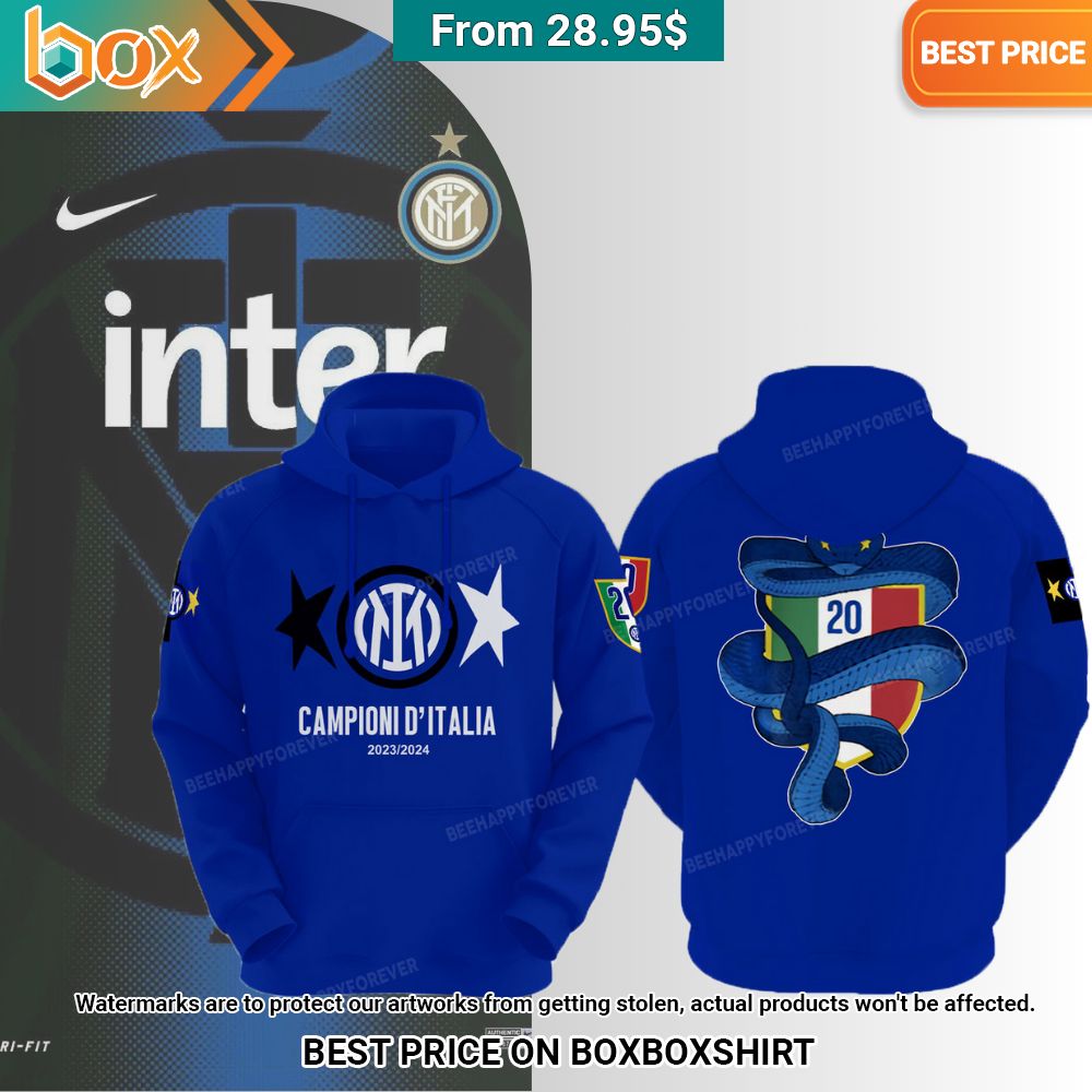 Internazionale Milan Snake Campioni D'italia 2023-2024 Shirt, Hoodie 13
