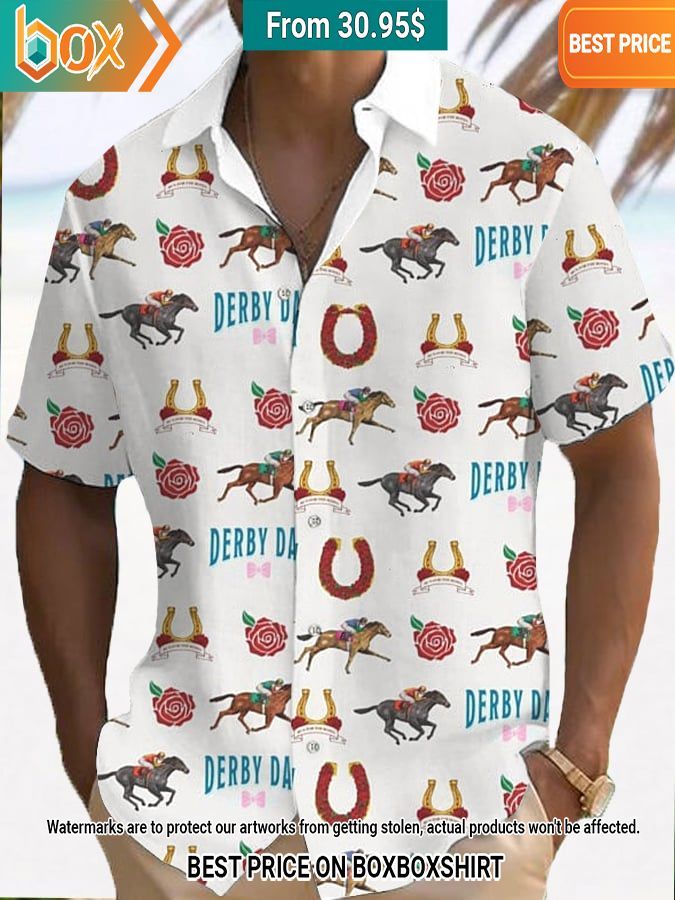 Kentucky Derby Hawaiian Shirt You look so healthy and fit
