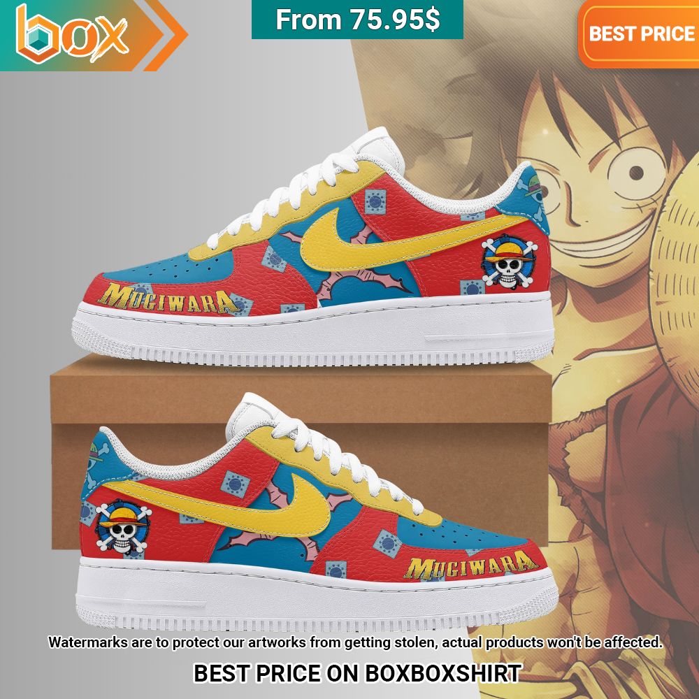 Mugiwara Luffy One Piece Nike Air Force 1 Lovely smile