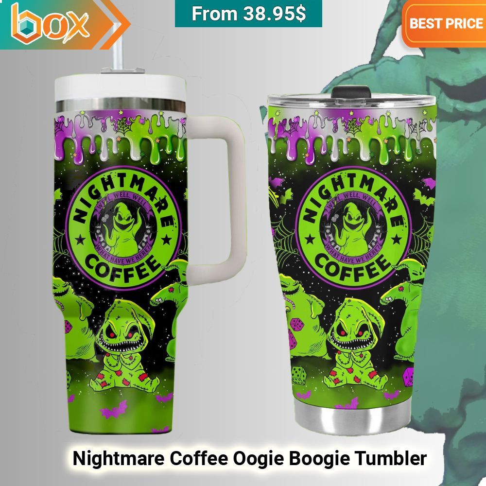 Nightmare Coffee Oogie Boogie Tumbler