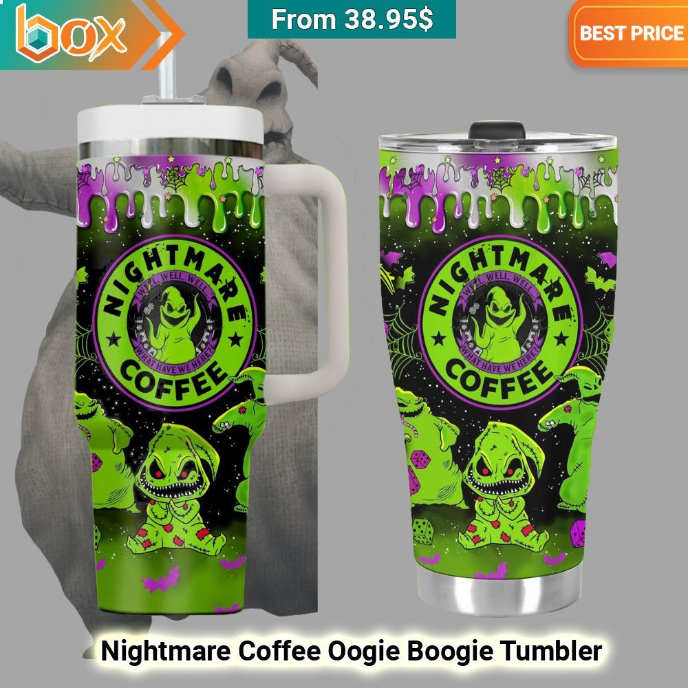 Nightmare Coffee Oogie Boogie Tumbler 17
