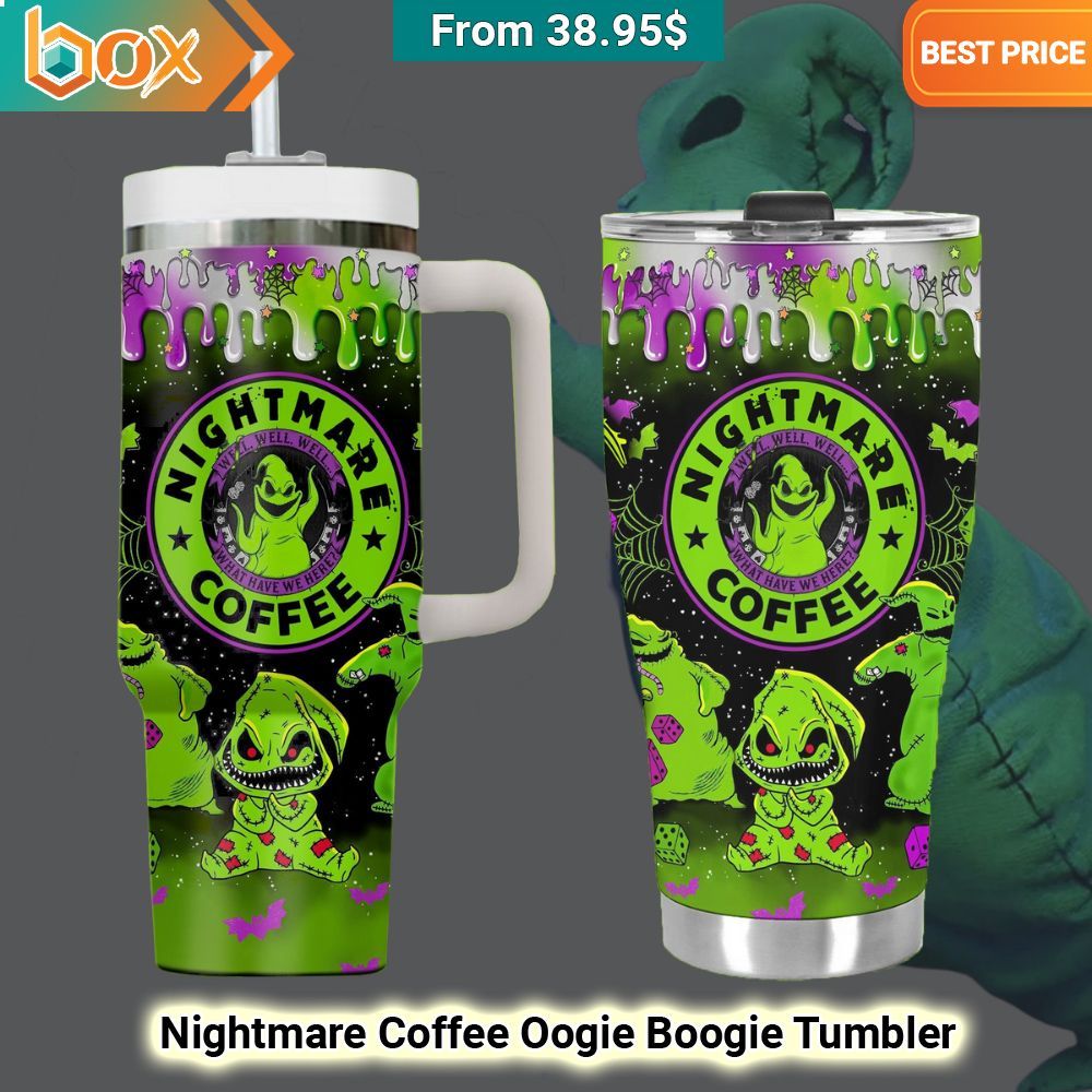 Nightmare Coffee Oogie Boogie Tumbler 18