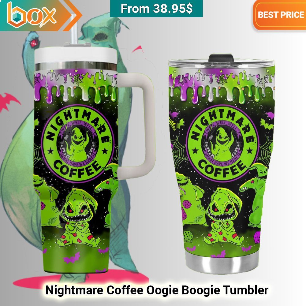 Nightmare Coffee Oogie Boogie Tumbler 19