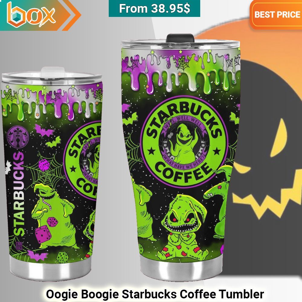 Oogie Boogie Style Coffee Tumbler