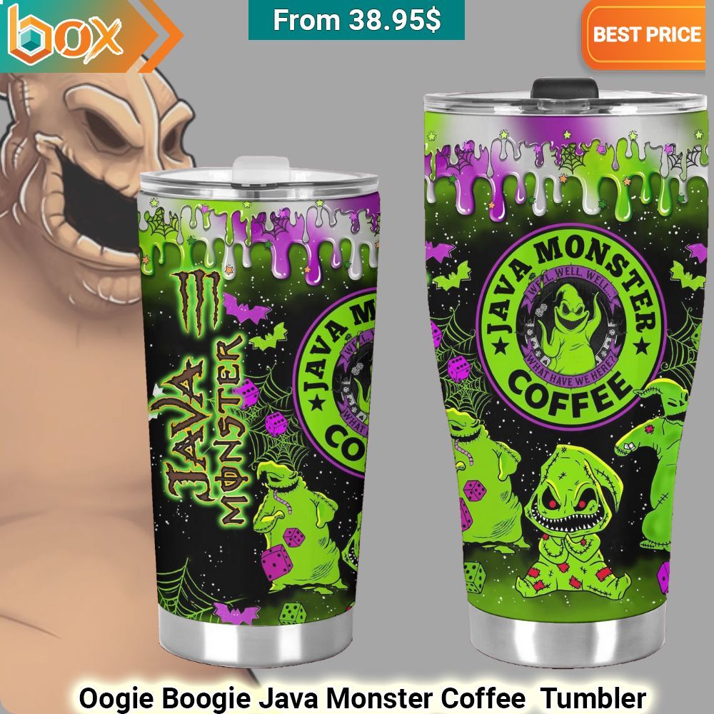 Oogie Boogie Style Coffee Tumbler 10