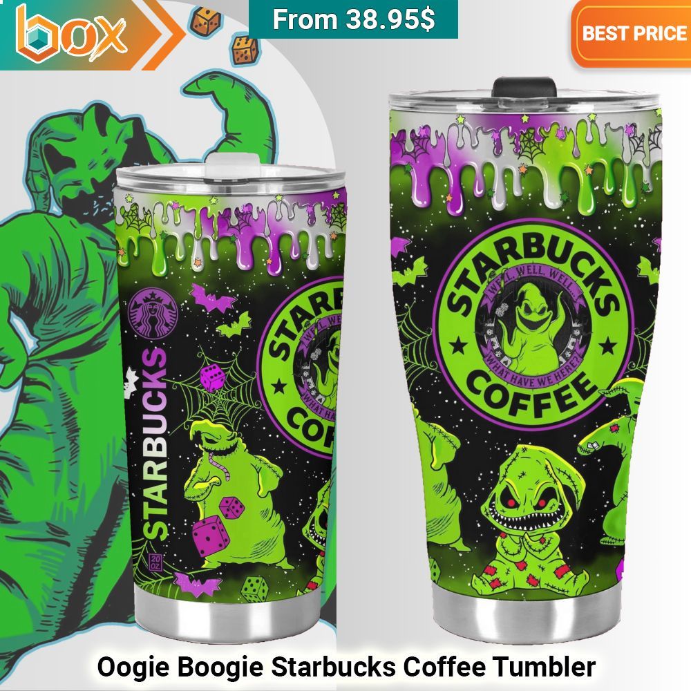 Oogie Boogie Style Coffee Tumbler 12