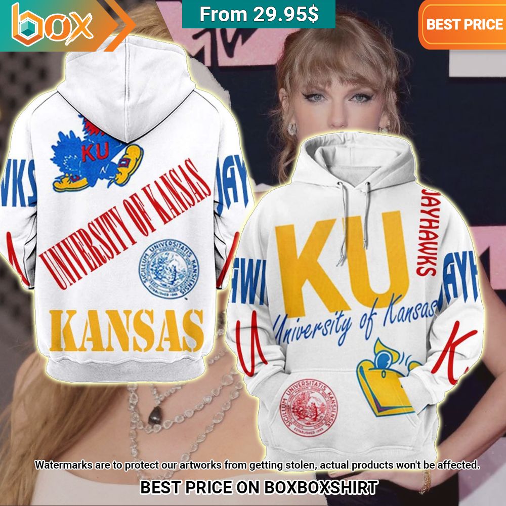 Taylor Swift Kansas Jayhawks White V-neck T-shirt, Hoodie, Sweatshirt 31
