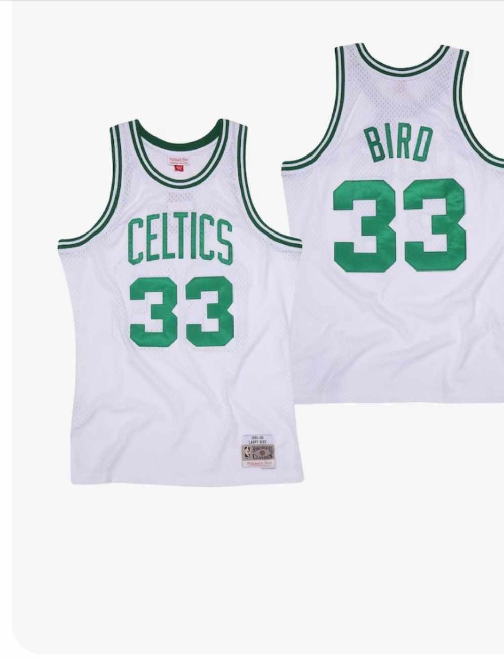 boston celtics Larry Bird 33 Basketball Jersey