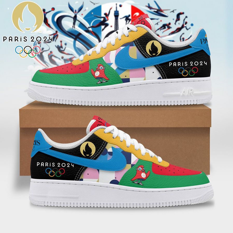 HOT Paris 2024 Olympics Mascot Phryge Nike Air Force 1 My friends!