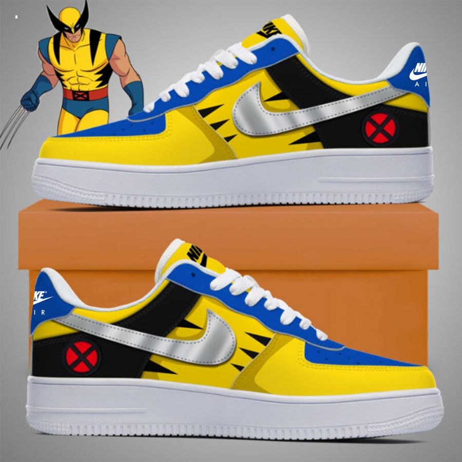 HOT Wolverine Marvel Comic Nike Air Force 1 It is too funny