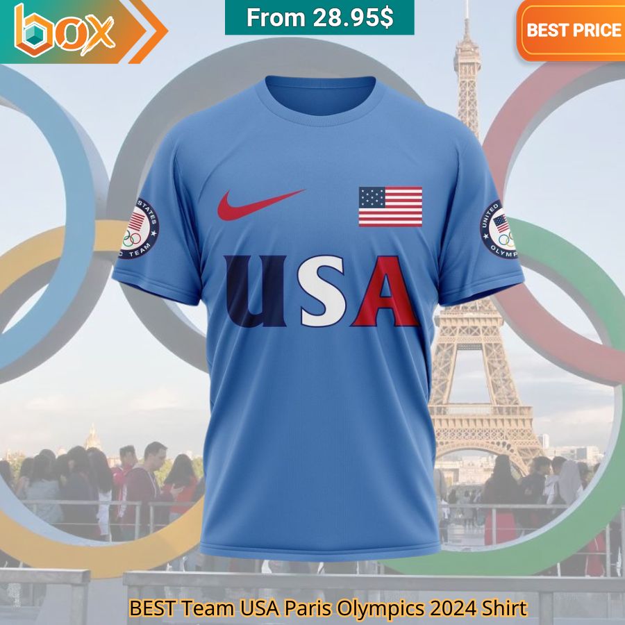 BEST Team USA Paris Olympics 2024 Shirt You tried editing this time?