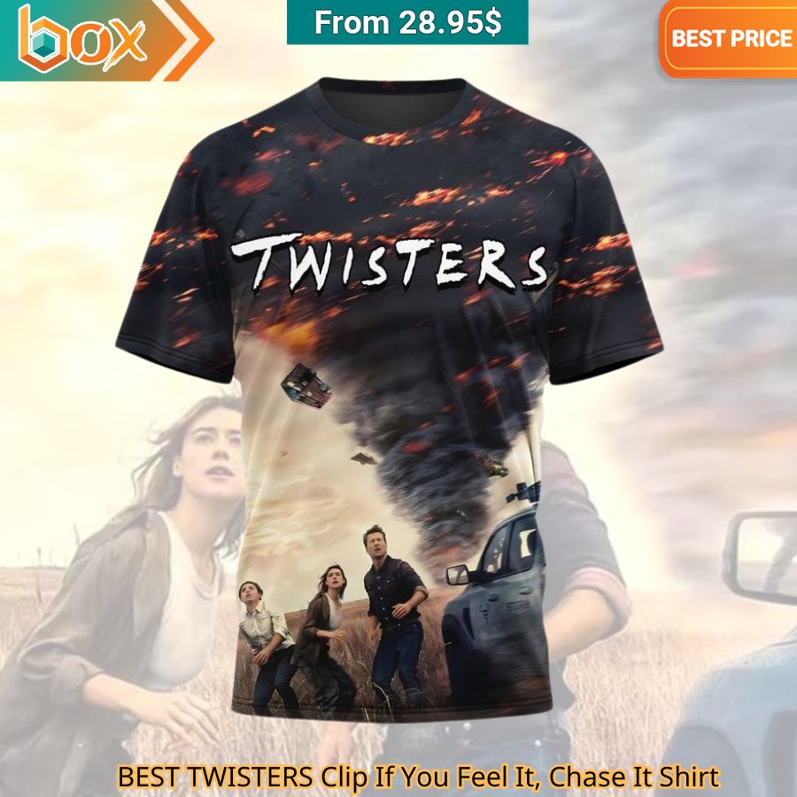 BEST TWISTERS Clip If You Feel It, Chase It Shirt nice