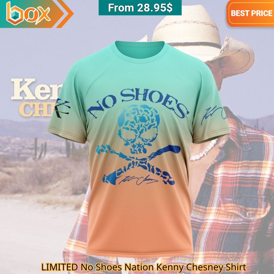 LIMITED No Shoes Nation Kenny Chesney Shirt Loving click