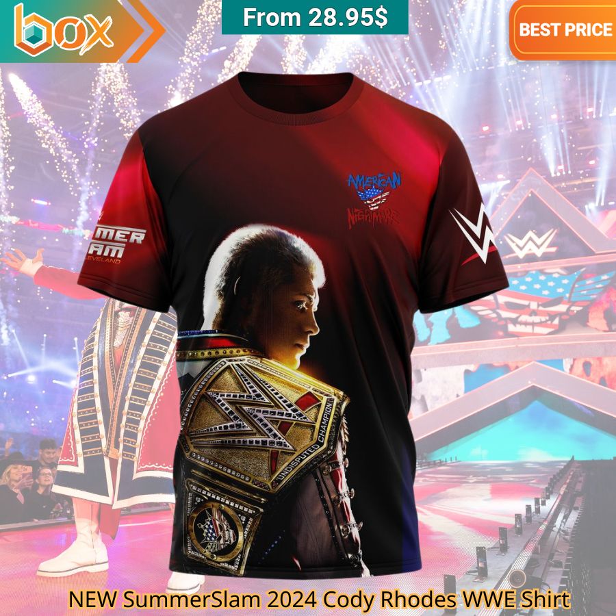 NEW SummerSlam 2024 Cody Rhodes WWE Shirt My favourite picture of yours