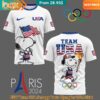 NEW Team USA Snoopy Paris Olympics 2024 Shirt You are always amazing