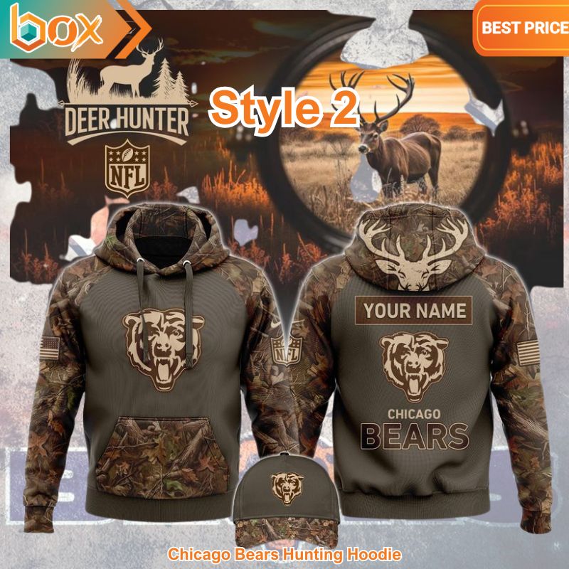 BEST Chicago Bears Hunting Hoodie