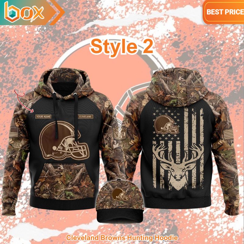 BEST Cleveland Browns Hunting Hoodie