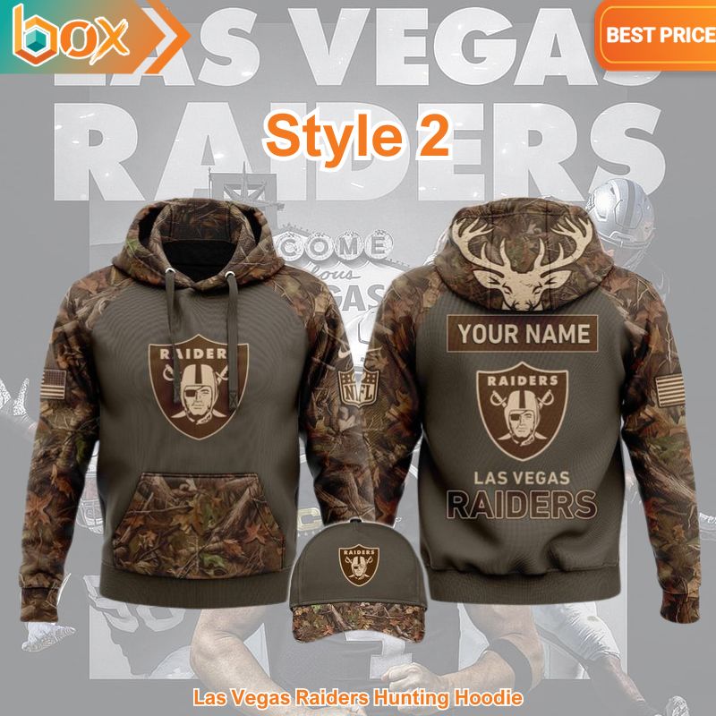 BEST Las Vegas Raiders Hunting Hoodie