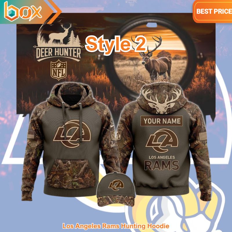 BEST Los Angeles Rams Hunting Hoodie