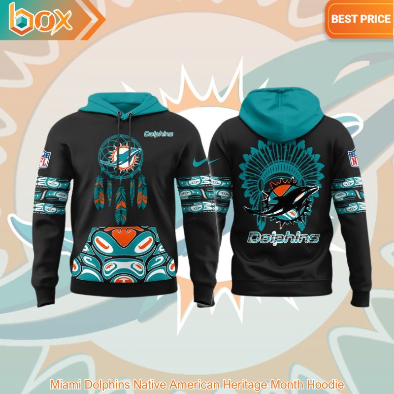 BEST Miami Dolphins Native American Heritage Month Hoodie