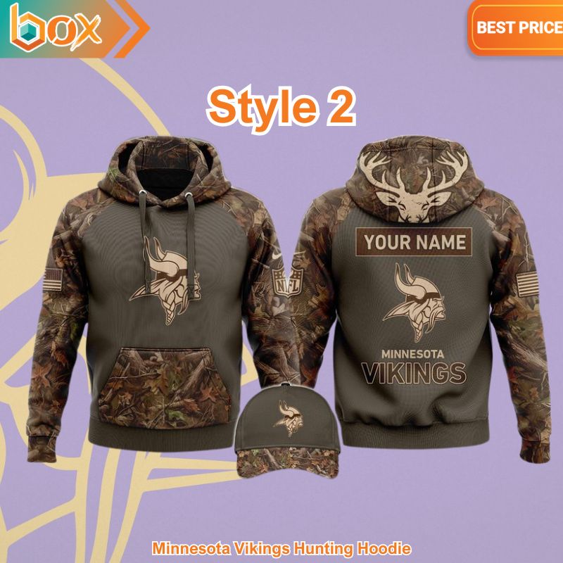 BEST Minnesota Vikings Hunting Hoodie