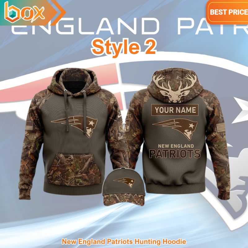 BEST New England Patriots Hunting Hoodie