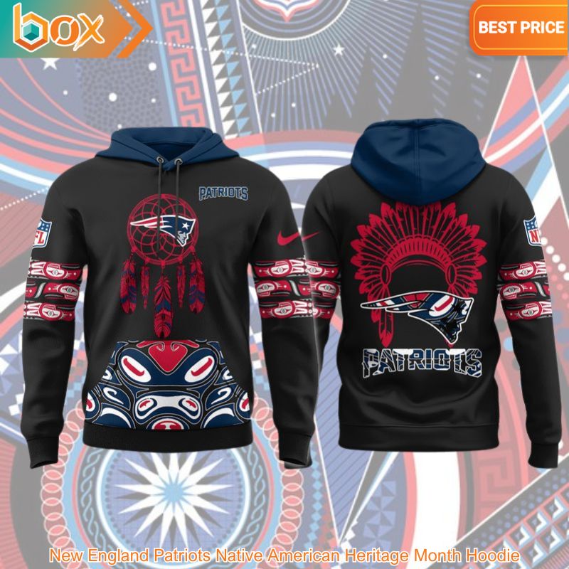 BEST New England Patriots Native American Heritage Month Hoodie