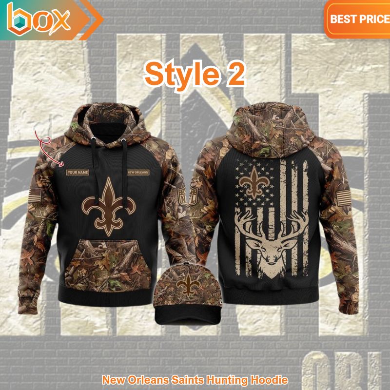 BEST New Orleans Saints Hunting Hoodie