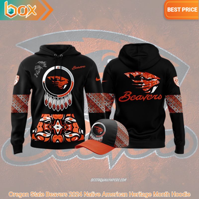 BEST Oregon State Beavers 2024 Native American Heritage Month Hoodie