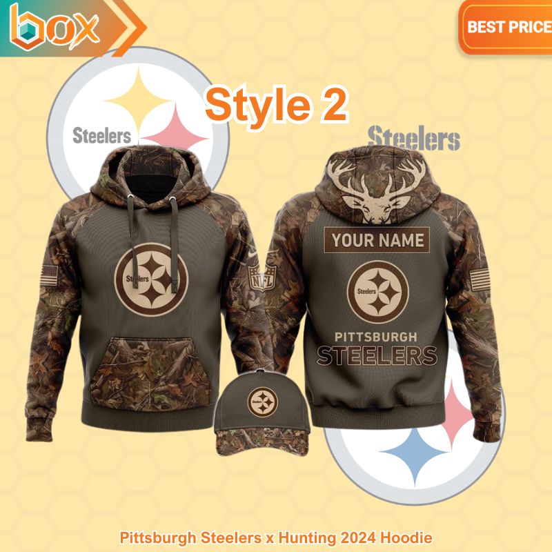 BEST Pittsburgh Steelers x Hunting 2024 Hoodie