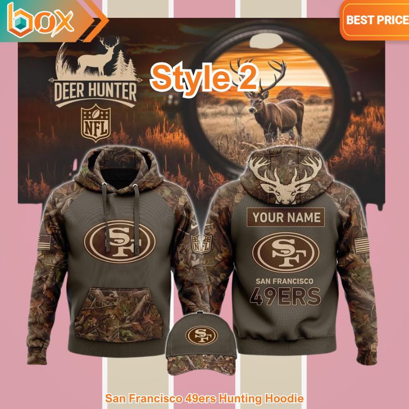 BEST San Francisco 49ers Hunting Hoodie