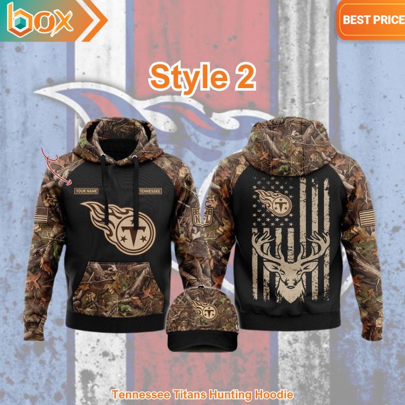 BEST Tennessee Titans Hunting Hoodie