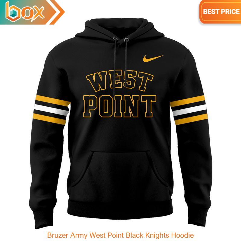 HOT Bruzer Army West Point Black Knights Hoodie