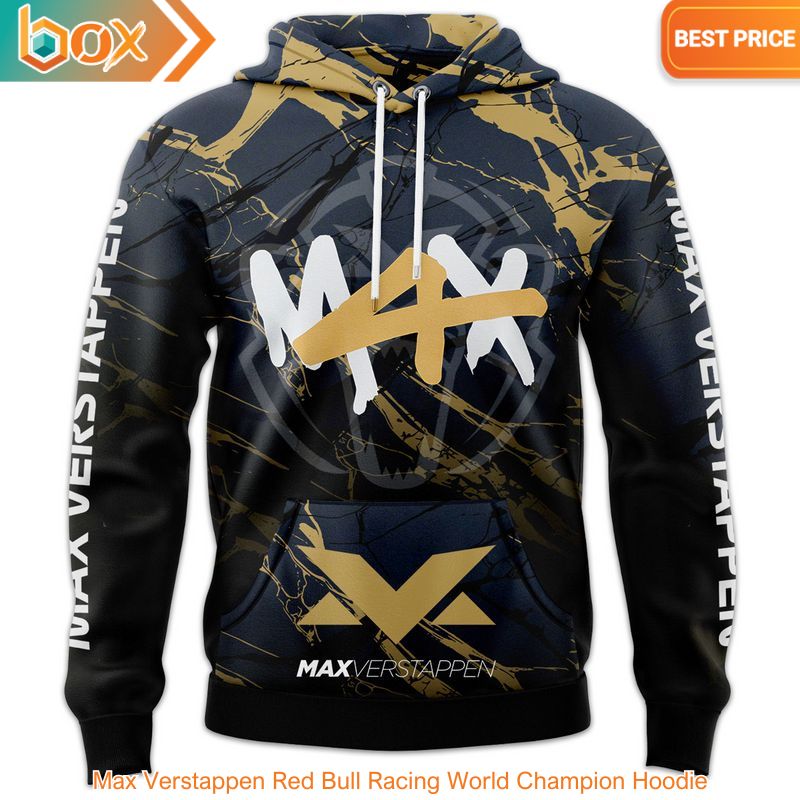 HOT Max Verstappen Red Bull Racing World Champion Hoodie