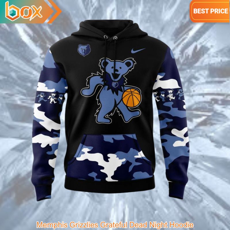 HOT Memphis Grizzlies Grateful Dead Night Hoodie