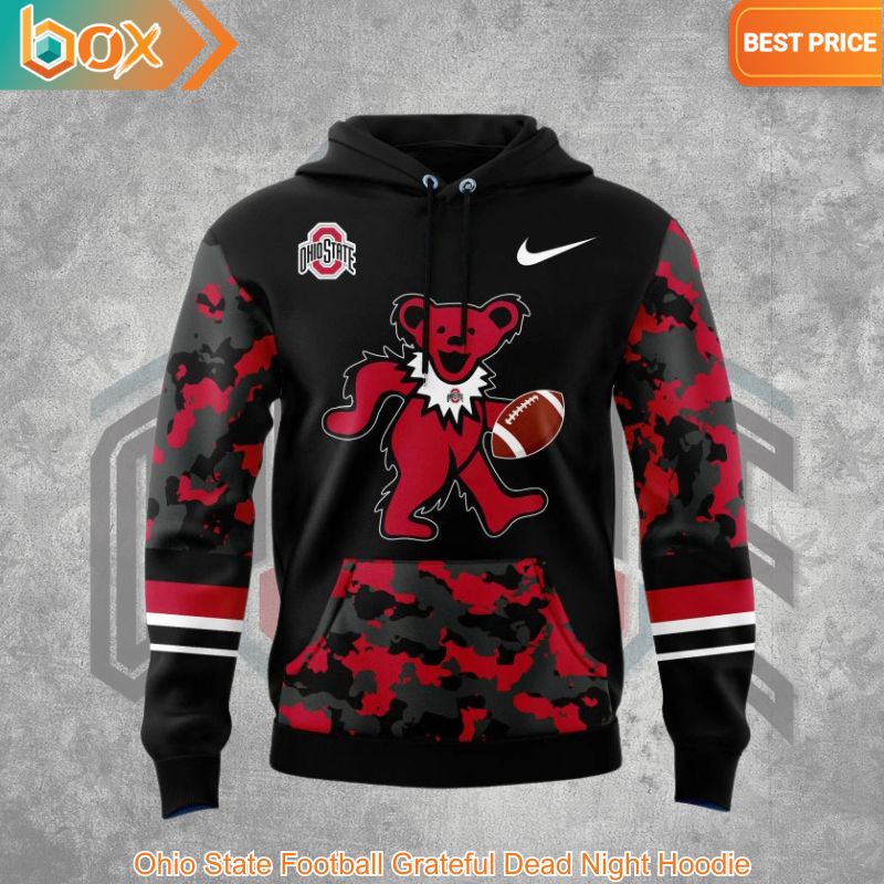 HOT Ohio State Football Grateful Dead Night Hoodie