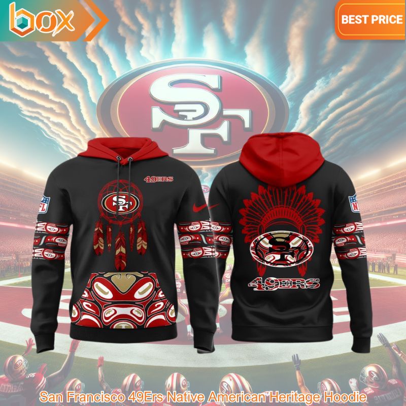 HOT San Francisco 49Ers Native American Heritage Hoodie