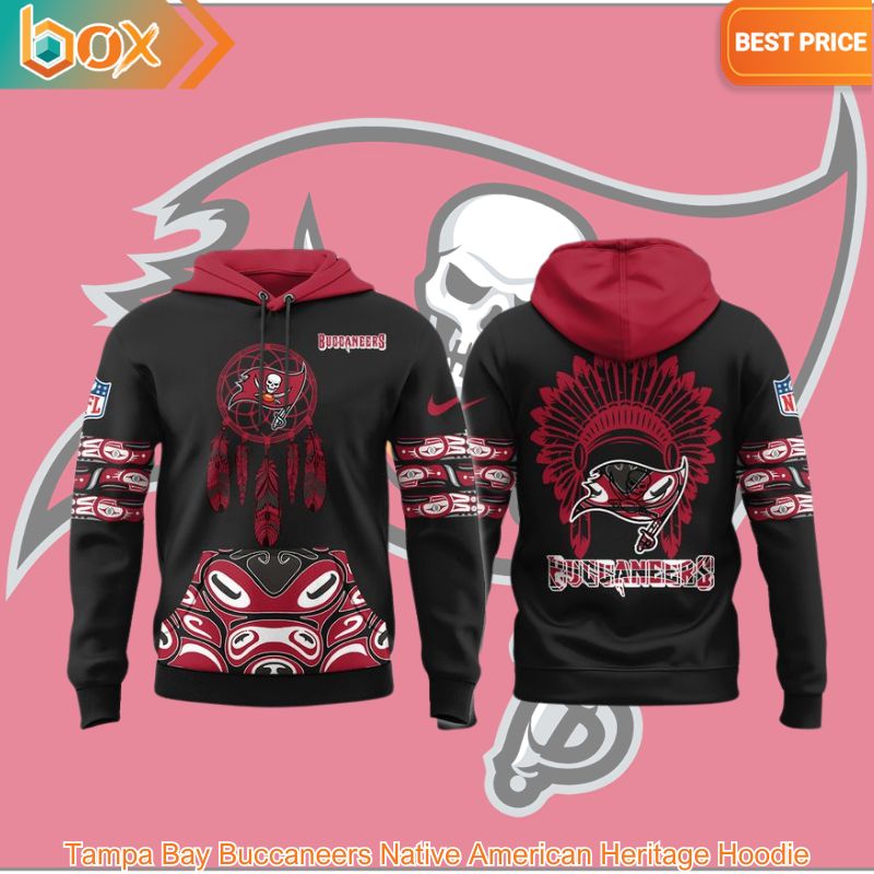 HOT Tampa Bay Buccaneers Native American Heritage Hoodie