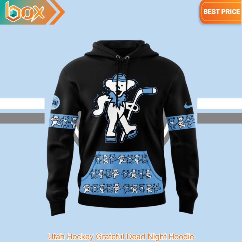 HOT Utah Hockey Grateful Dead Night Hoodie