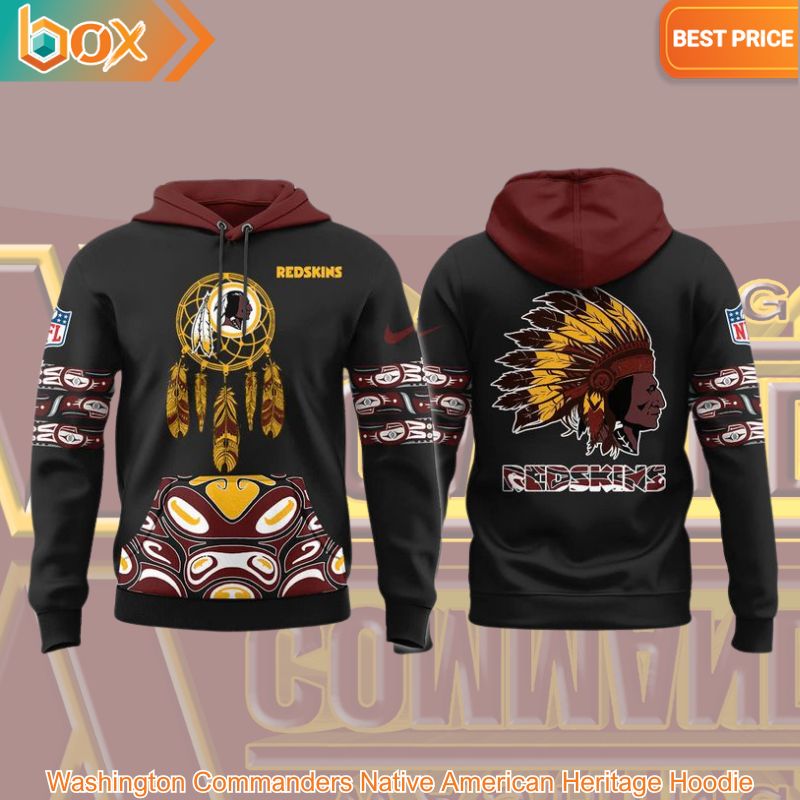 HOT Washington Commanders Native American Heritage Hoodie